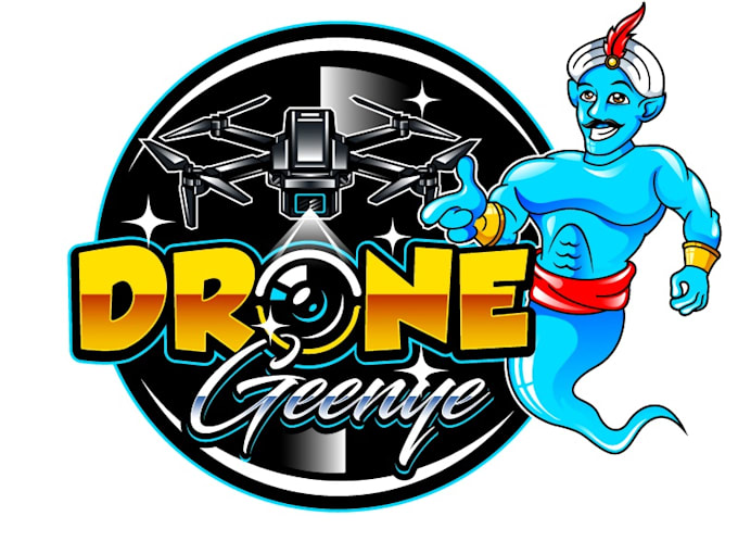 design modern drone logo