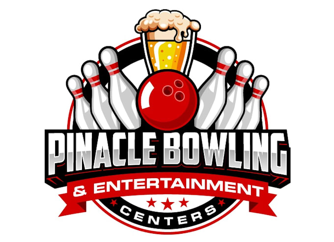 design unique bowling logo