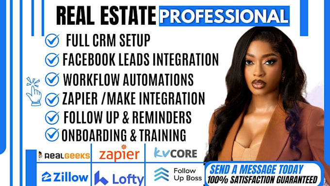 lofty CRM dashboard workflow automation website forms facebook email campaign