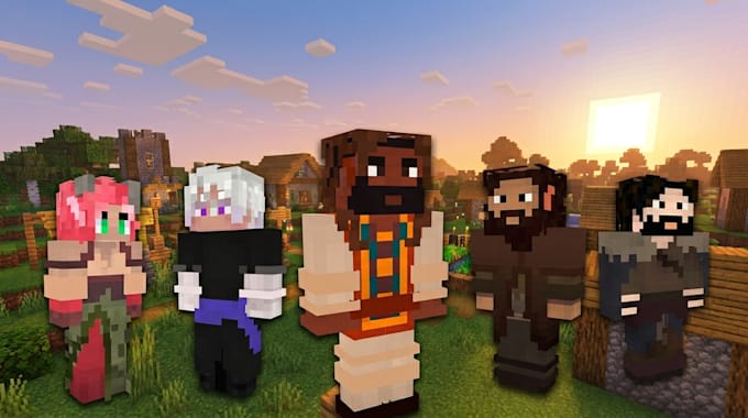 design a custom minecraft skin HD ultra HD