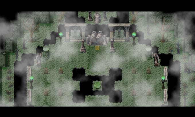 create beautiful and detailed maps for rpg maker mv or mz