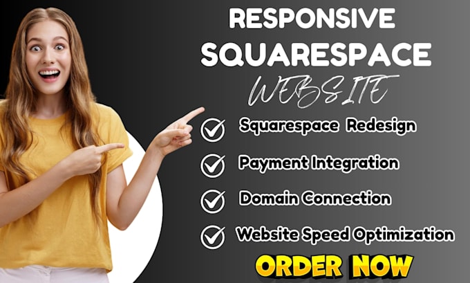 design redesign modern squarespace website responsive squarespace development