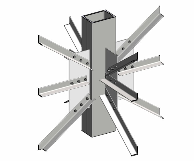 do revit steel connection detailing