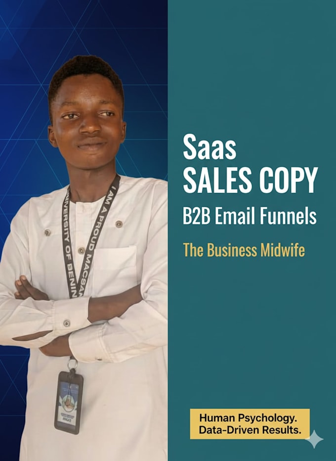 write high converting saas sales copy or b2b email sequences