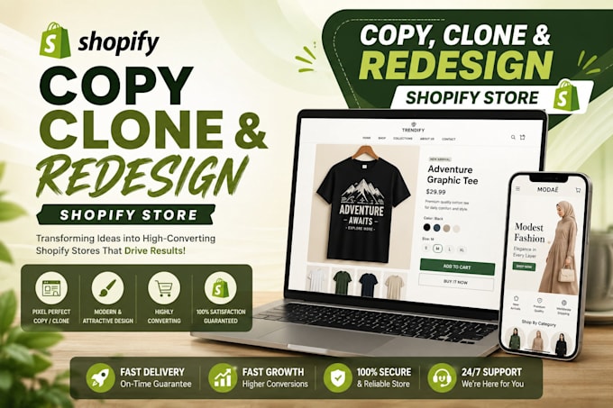 copy, clone and duplicate shopify store design