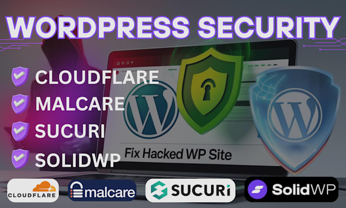 setup wordpress security cloudflare sucuri malcare itheme security solidwp