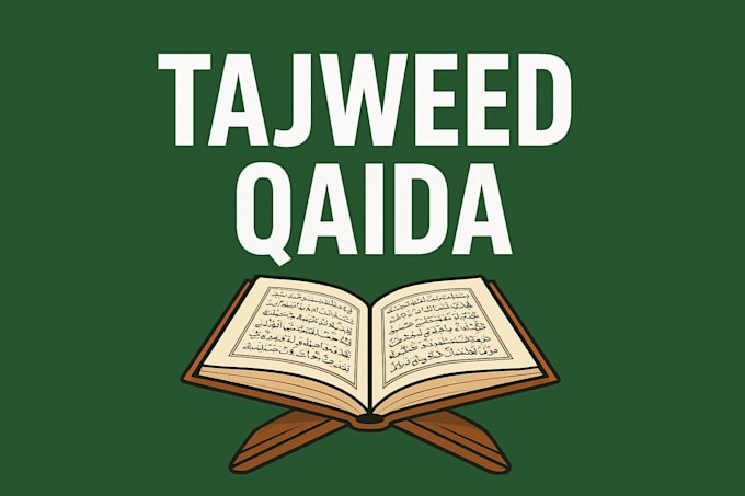 teach quran, tajweed, qaida, and basic islamic studies