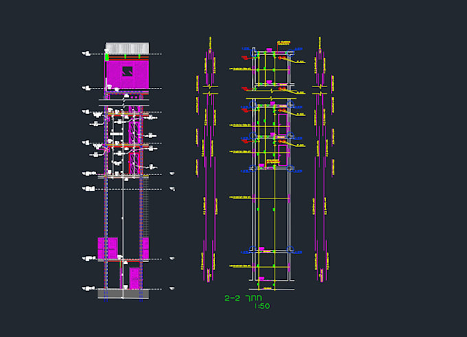 Create structural drawings and reinforcement detailing in autocad by ...