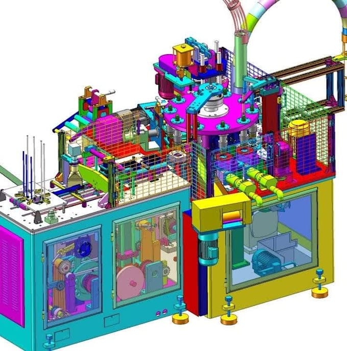 Industrial machine design for manufacturing, 3d cad and tooling by ...
