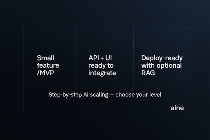 build an ai feature or chatbot using gpt or custom llm API