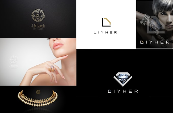 do jewelry logo design with unlimited revisions