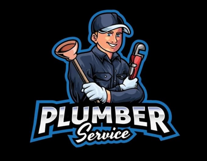 do awesome plumber logo unlimited revision