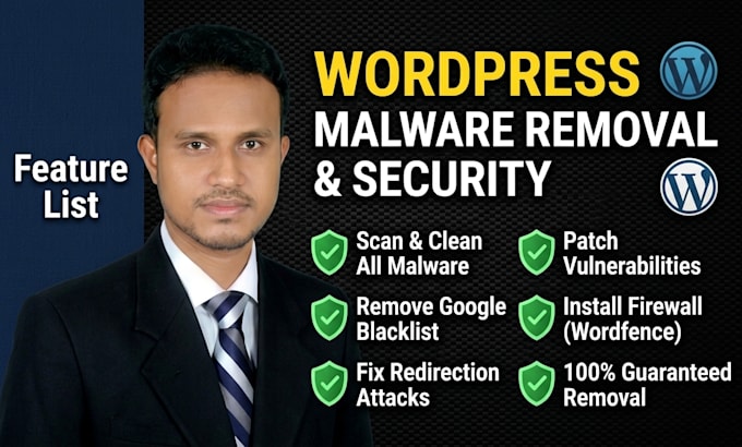 remove malware from wordpress website and fix hacked site