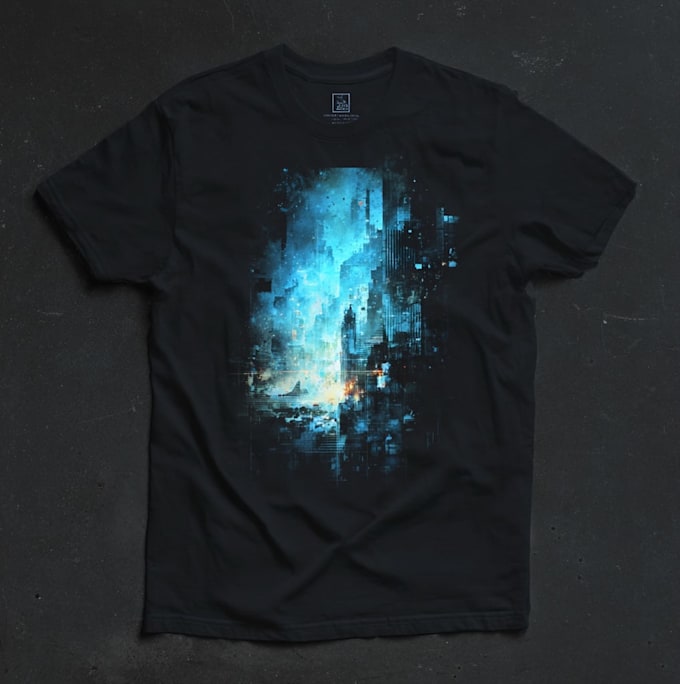design aesthetic scifi tshirts
