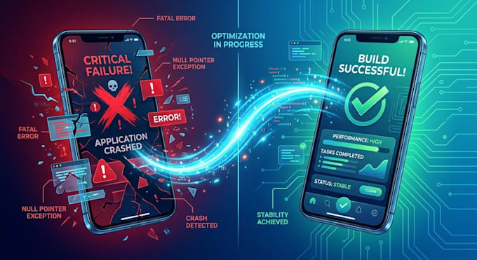 fix bugs and issues in your android, flutter or kmp app