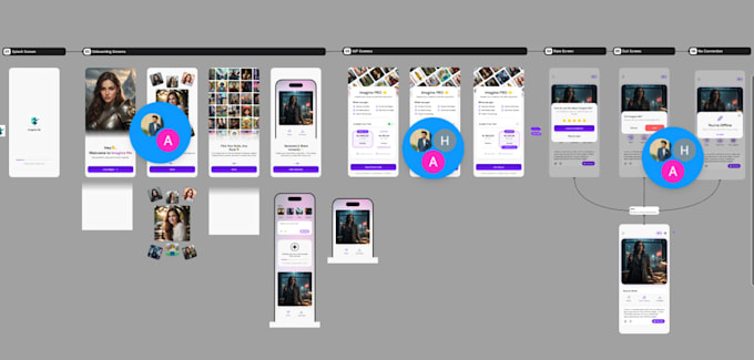 develop flutter ios and android app with clean UI
