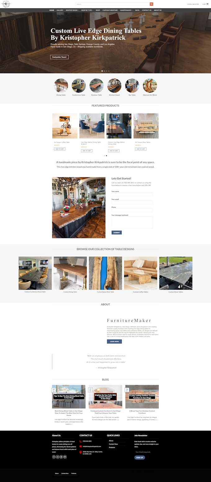 create a modern personal website in wordpress