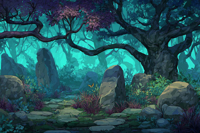 illustrate detailed fantasy cityscapes
