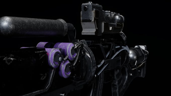 Model a realistic 3d gun asset for video games by Manthanbalapure | Fiverr