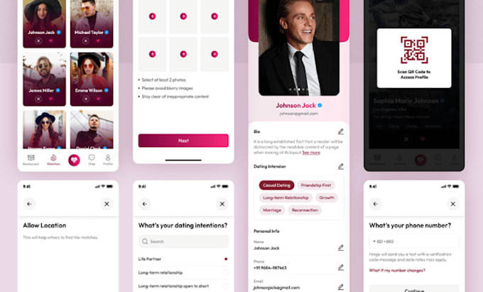 develop a dating app, matchmaking app, or dating website, social networking app