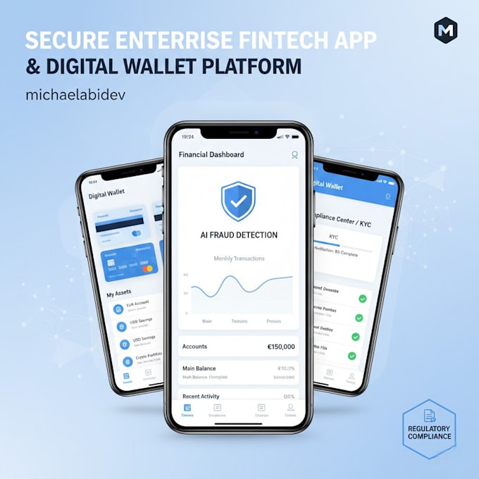 build a secure enterprise fintech app and digital wallet platform