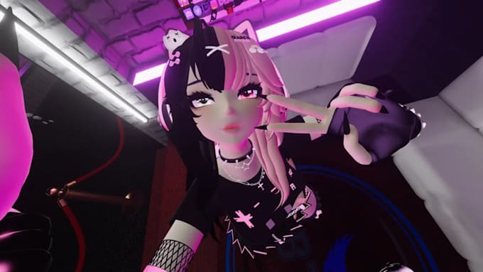 convert rig 3d model, create custom vrchat avatar with clothing for pc and quest