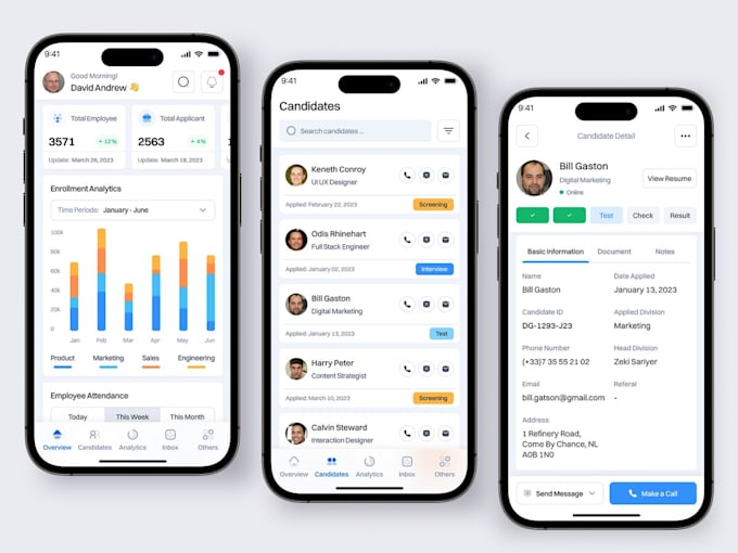 develop employee scheduling app, shift management app, shift reminder app