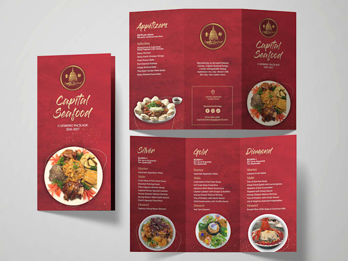 design an editable restaurant and food menu or drink menu