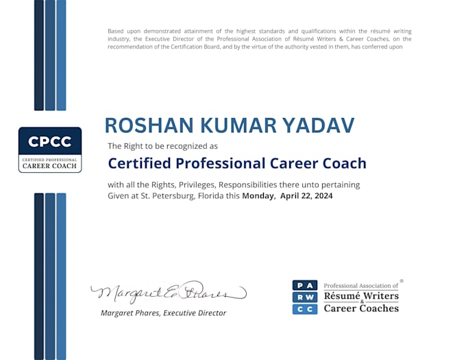 write an official professional europass cv