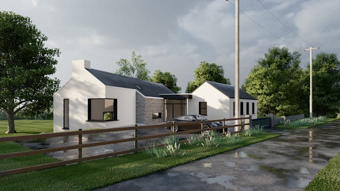 create fast sketchup 3d models and realistic renders