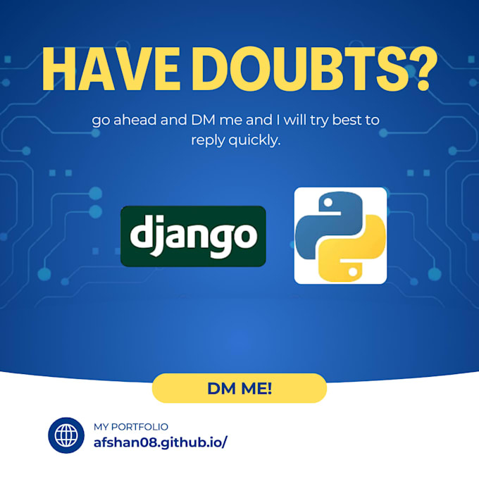 fix bugs and errors in your python, django, or backend code
