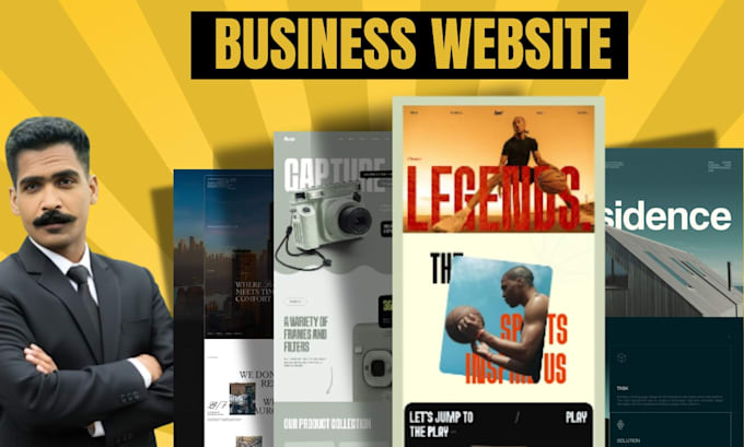build or rebuild your website as full stack developer