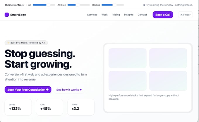 build you a wordpress website all copywriting completed