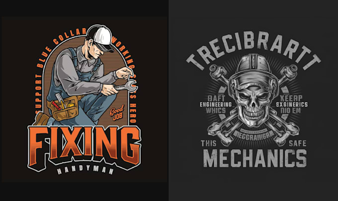 design vintage retro working hiking sawmill logo