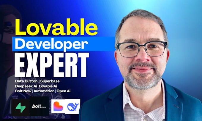build lovable ai saas mvp website, bubble developer, replit stripe, supabase app