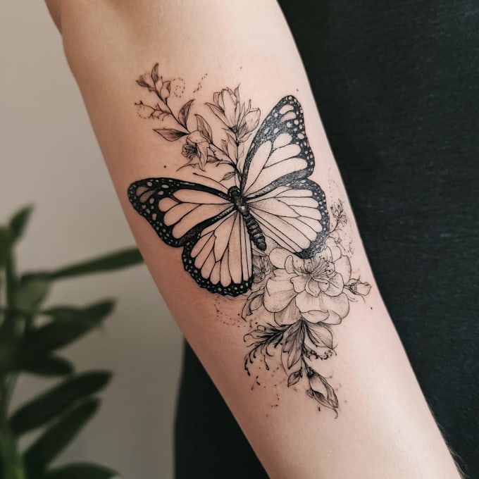 totally custom tattoo design