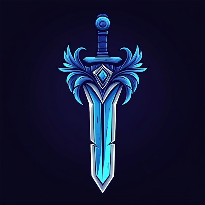 make a fantasy game logo
