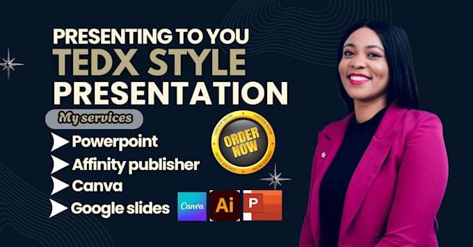 do tedx style design with keynote powerpoint affinity publisher presentation