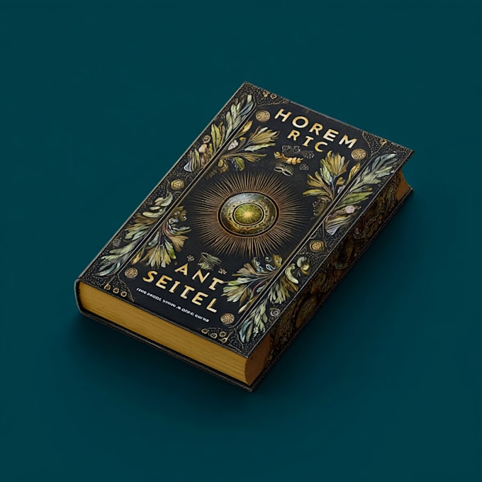 do a unique book cover design or KDP book cover
