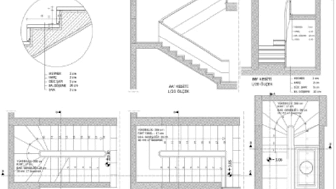 Do Star Design Do stair design and technical drawing by Victor8467 | Fiverr