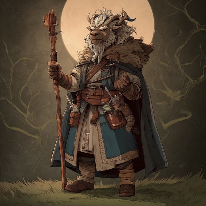 create a d and d character art and dnd art