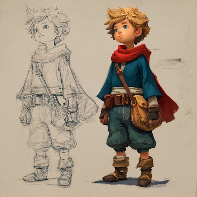 design a character for your video game