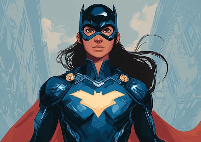 draw your custom superhero character