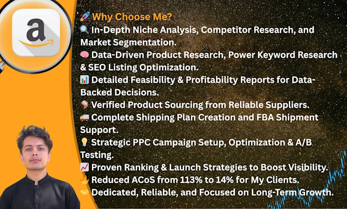 amazon seller central va, fba product research, keywords, market analysis