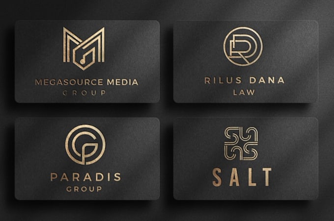 do a creative minimalist business logo design with creative thinking