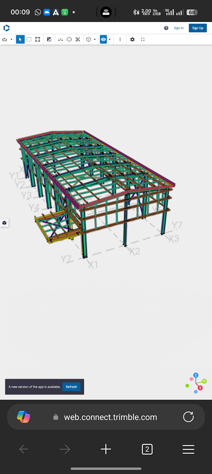 design steel and peb structures with tekla modeling boq and connection design