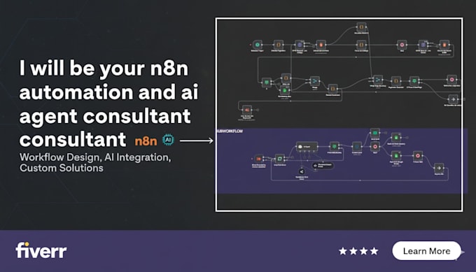 be your n8n automation and ai agent consultant
