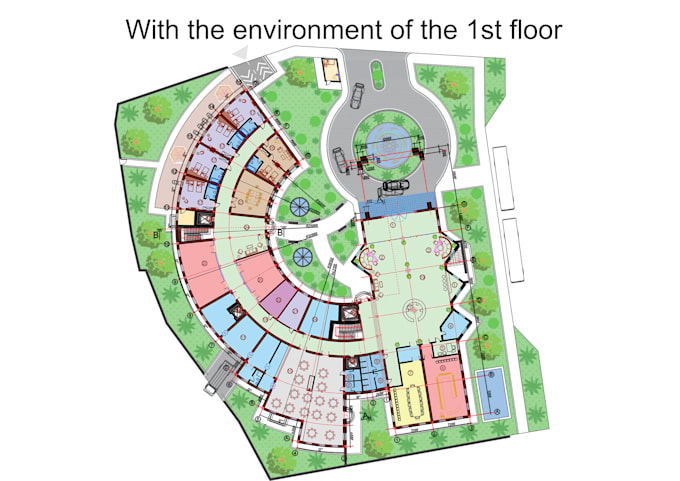 draw 2d architectural plans in autocad