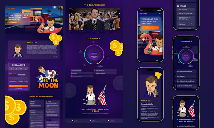 design and create custom landing page, figma, js