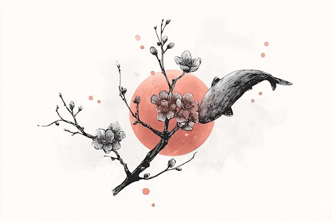 drawn and design cute simple tattoo based on your concept